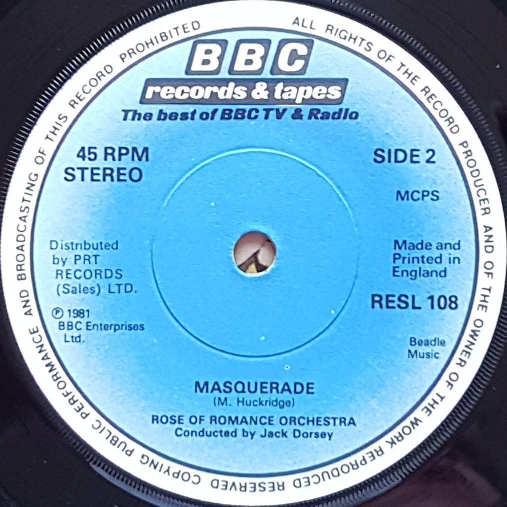 RESL 108 Tara's theme (Gone with the wind) M. Steiner / M.Huckridge from the BBC records and Tapes library Label